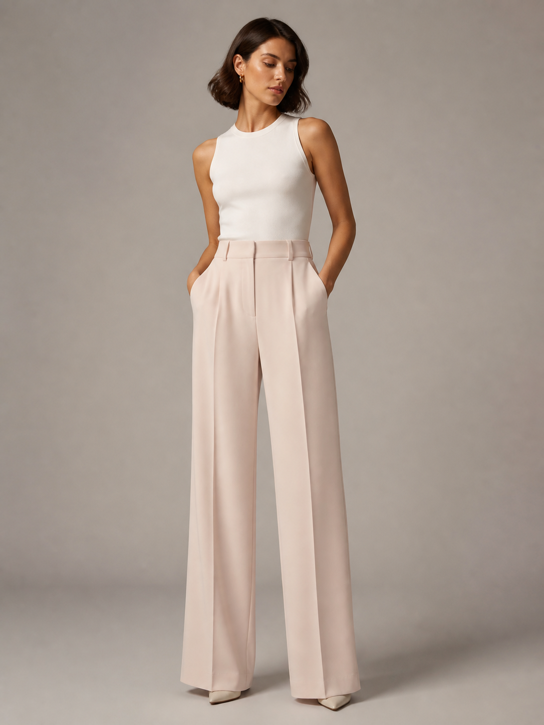 Élan Wide-Leg Trouser